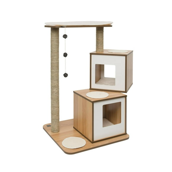 Meuble V-Double Vesper, noyer,