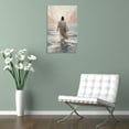 thumbnail image 5 of Jesus Wall Art Decor - Jesus Walking on Water - Bible Vintage Abstract Canvas Painting Poster Cool Artworks Painting Wall Art Canvas Prints Hanging Picture Home Decor Posters Gift 16x24inch(40x60cm), 5 of 6