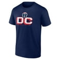 thumbnail image 2 of Men's Navy Washington Wizards Pick & Roll Coverage T-Shirt, 2 of 3