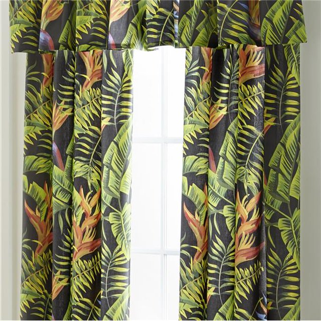 Colcha Linens CC-FO-TV-ST Flower Of Paradise Tailored Valance