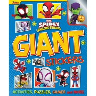 No Author Marvel Spidey and his Amazing Friends: Giant Stickers (Paperback)