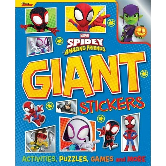 No Author Marvel Spidey and his Amazing Friends: Giant Stickers (Paperback)