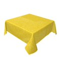 thumbnail image 2 of Wukai Yellow Glitter Waterproof Tablecloth for Kitchen Dining, Fits Square Tables for 2-4 Seats -60"x60", 2 of 7