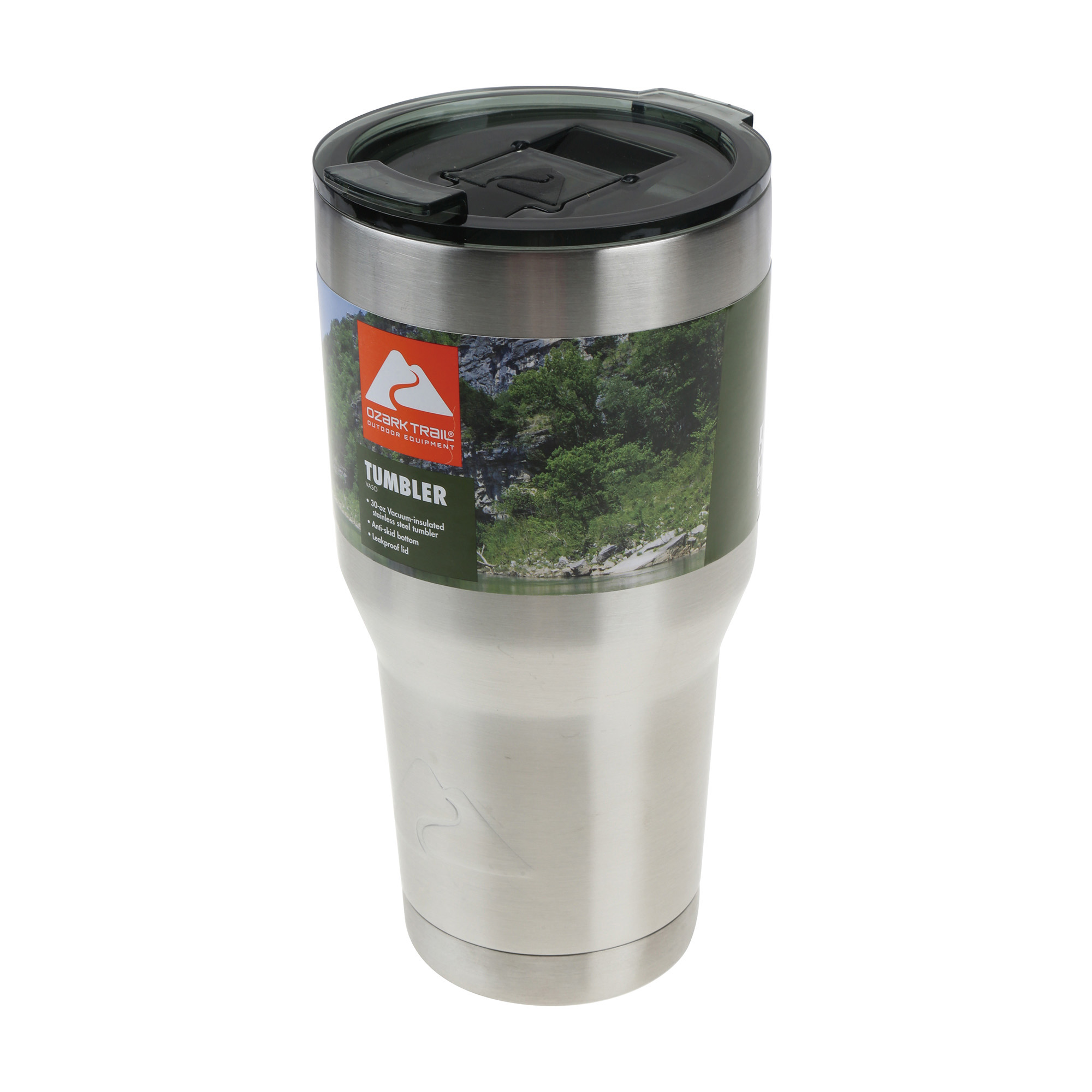 Ozark Trail Double Wall Vacuum Sealed Stainless Steel Tumbler, 30 oz - image 4 of 8