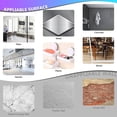 thumbnail image 5 of LLPT Double Sided Mounting Tape 2"x15.4Ft 0.045in Thick White Heavy Duty Adhesive Waterproof Foam Tape for Car Home Office Deco(G495050mm), 5 of 7
