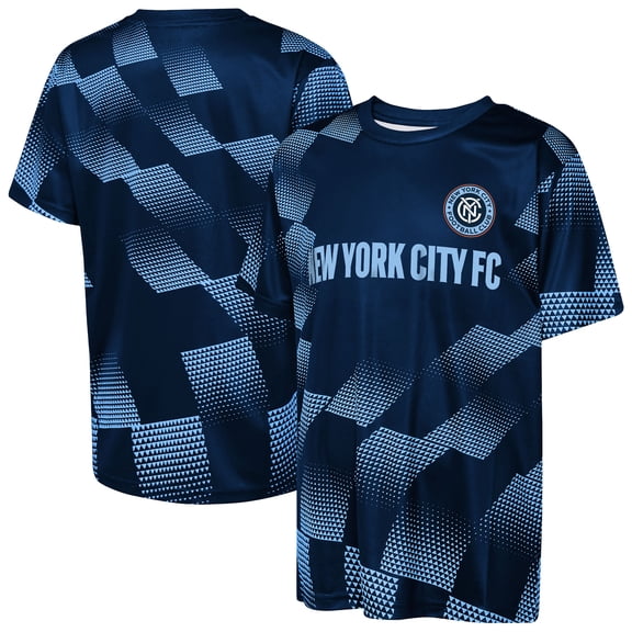 Youth Outerstuff Navy New York City FC Sheer Thrill T-Shirt