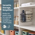 thumbnail image 4 of Cabinet Door Lid Organizer 3-Pack, Cabinet Organizers and Storage, Compact Design for Space Optimization-Over the Cabinet Door Organizer for Diverse Storage Solution, 4 of 9