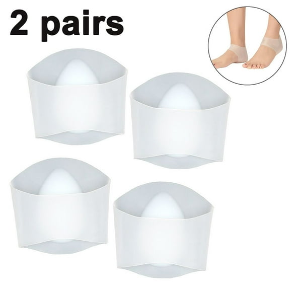 Gel Arch Support Insoles, Soft Gel Sleeve Cushion Bandage Orthotics Massage Pad for Flat Foot, Plantar Fasciitis Support and Pain Relief, Silicone Arch Support Socks for Unisex