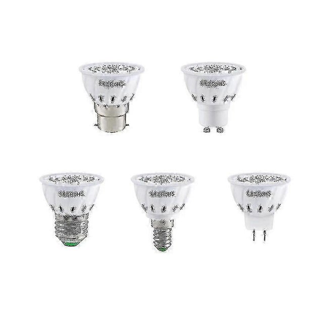 3pcs Led Grow Light Bulb For Indoor Plants - Full Spectrum Lamp Garden Decorate