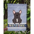 thumbnail image 3 of Caroline's Treasures BB5590GF French Bulldog Brindle Welcome Flag Garden Size , Small, multicolor, 3 of 3