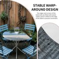 thumbnail image 2 of Coastal Beach Round Tablecloth for 55-60 Inch Tables,Fitted Table Cover with Elastic Edge,Summer Ocean Sea Modern Palm Coconut Tree Waterproof Outdoor Table Cloth Protector for Patio Garden Dinner, 2 of 9