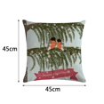 thumbnail image 2 of Jusqu'à 65 % de Rabais SMihono Taie d'Oreiller en Peau de Pêche Imprimée de Noël Housse de Coussin 1 Pce, 2 of 2