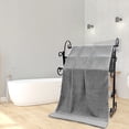 thumbnail image 5 of Linyer 140x70cm Absorbent Microfiber Beach Towels Design Print Quick Dry Bath Towel Deep Gray, 5 of 8