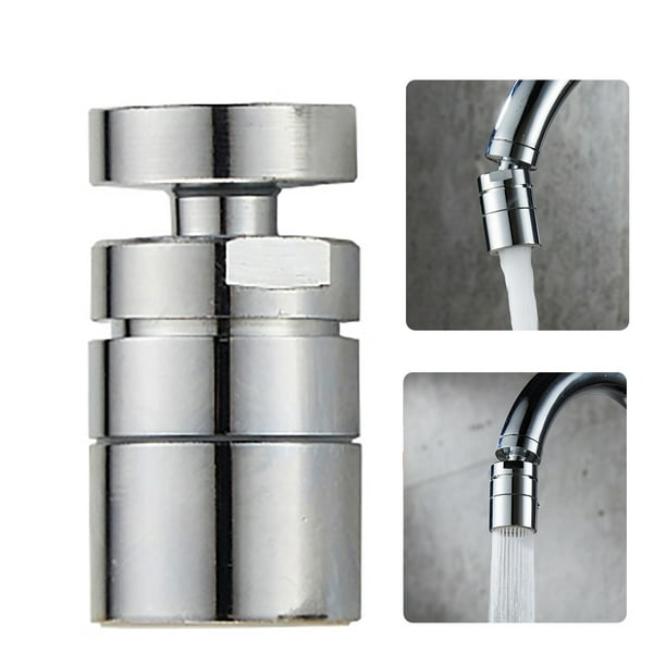 Water Saving Tap SplashProof 360° Rotatable Faucet Aerator Kitchen