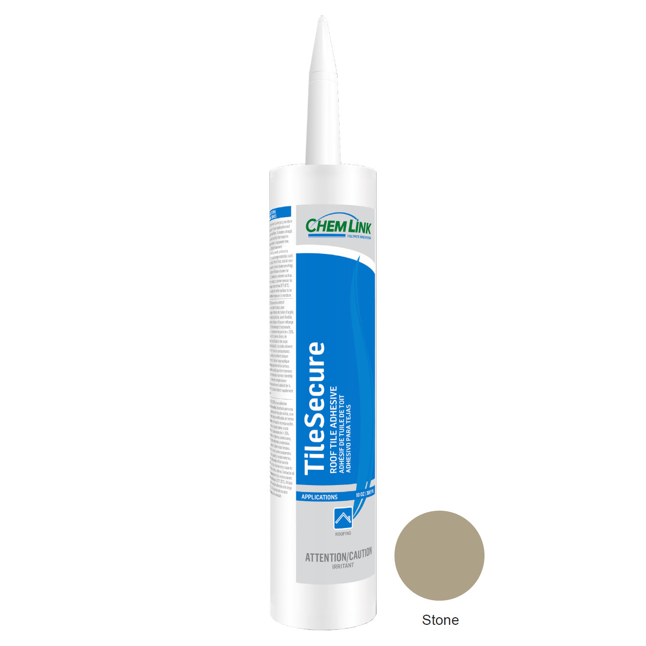 ChemLink 10.1 Oz TileSecure Roof Tile Adhesive Stone