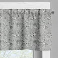 thumbnail image 5 of Ambesonne Foliage Valance & Curtain, Hipster Cupcake Tea, 55"x30", Black White, 5 of 6