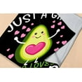 thumbnail image 2 of Just Girl Loves Avocado Blanket Soft Blankets and Throws Flannel Cozy Lightweight Quilt Gift Perfect for Bed Sofa Couch-60 x50 Medium for Teen, 2 of 6