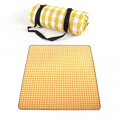 thumbnail image 2 of Beach mats foldable waterproof padded picnic mat yellow, 2 of 3