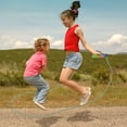 thumbnail image 4 of Tangle-Free Jump Rope with Ball Bearing Speed Cable - Adjustable Skipping Rope for Fitness - Green with blue, 4 of 8