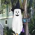 thumbnail image 7 of 2 Pack Halloween Hanging Decorations Outdoor, Hanging Spooky Ghost with Glowing Face in the Dark, Halloween Decorations Decor Outdoor Outside for Garden, Tree, Porch, Lawn, 7 of 7