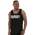 thumbnail image 5 of Hangry Food Lover Hungry Angry Mad Tank Top T Shirts Men Women Brisco Brands S, 5 of 6