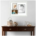 thumbnail image 2 of ArtToFrames Collage Photo Picture Frame with 1 - 8x10 and 2 - 5x7 Openings, Framed in White with Super White and Black Mats (CDM-3966-78), 2 of 8