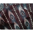 thumbnail image 4 of oneOone Silk Tabby Fabric Stripe & Geometric Ikat Printed Craft Fabric BTY 42 Inch Wide, 4 of 4
