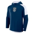 thumbnail image 2 of Men's Fanatics Navy San Diego FC Red Card Transitional Pullover Hoodie, 2 of 3