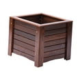 thumbnail image 2 of Maceta de madera perfecl para jardín elevada, resistente, 50cmx50cmx45cm, 2 of 8