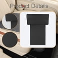 thumbnail image 7 of Dickly Auto Seat Leg Support Extension Cushion Automobile Accessory Leg Rest Pillow Black, 7 of 7