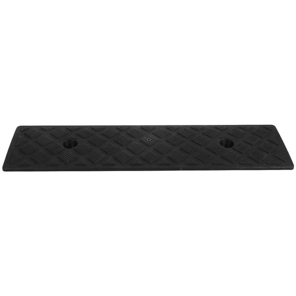 LOLIPPYY Plastic Car Ramp with Nonslip Surface Sturdy Black Ramp for Door Thresholds Curbs and Driveways