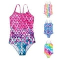 thumbnail image 7 of GYRATEDREAM Girls One-Piece Swimsuits Bathing Suits Multicolor Kids Sport Summer Beach Swimwear for 4-5 Years, 7 of 7