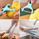 thumbnail image 4 of Sistema de la cocina para el nuevo apartamento casero, cuchillo de pelar del acero inoxidable del clip plástico de la comida 3 en 1, 4 of 5
