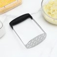 thumbnail image 2 of Hand Held Potato Masher - Professional Stainless Steel with Soft Comfort Handles Food Masher, 2 of 5