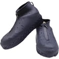 thumbnail image 1 of Huggegwe Couvre-Chaussures en Silicone Antidérapants Légers avec Protection à Fermeture Éclair pour Randonnée en Zone Humide Pêche Voyage U2537-18389, 1 of 7