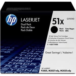 HP 51X Original Toner Cartridge - Dual Pack