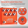 thumbnail image 3 of Pedal para bajo JOYO GLOAM R-29 Octave Fuzz Effect, 3 of 6