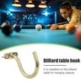 thumbnail image 4 of BLEEUS Billiard Hanging Iron Hook For Pool Table Rack Holder Snooker Accessories Sporting Supplies, 4 of 8