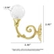 thumbnail image 2 of Alzapaños para cortinas de cristal, 2 uds., gancho para alzapaños de cortina con borlas para decoración del hogar, gancho decorativo para colgar en la pared (dorado), 2 of 5