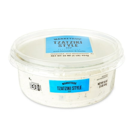 Marketside Tzatziki Style Dip, 16 oz, Refrigerated, Contains Milk