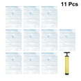 thumbnail image 3 of GOOHOCHY 10Pcs Vacuum Compress Bag for Home Storage Transparent Space Saving Organizer, 3 of 6