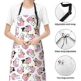 thumbnail image 4 of Kdxio French Bulldog Duck Apron with Pockets Adjustable Kitchen Aprons for Men Women Waterproof Aprons for Cooking,Drawing,Crafting, Baking Household Cleaning, 4 of 8