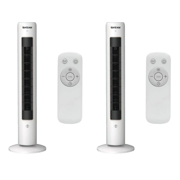 Hurricane 40 In Ventilador de torre de triple acción para mejorar el aire y difusor de aromaterapia con control remoto y construcción tipo montaje en piso