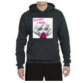 thumbnail image 2 of Marilyn Monroe Being Normal is Boring | Mens Famous People Hooded Sweatshirt Graphic Hoodie, Heather Black, 3XL, 2 of 4
