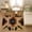Color 1, variant on SPXUBZ Geometric Wood Pattern Velvet Area Rug, Modern Abstract Rectangle Floor Carpet, Soft Plush Non Slip Rug for Living Room Bedroom 47.2"×31.5"