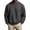 Dark Gray, variant on Men's Quilted Pullover Sweatshirt, Crew Neck Lightweight Solid Color Long Sleeve Loose Fit Stretchy Casual Daily Loungewear Tops for Gentlemen Wine