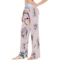 thumbnail image 2 of Women Pajama Pants Lounge Pants Long Stretch Comfy Sleepwear Unicorn Flamingo Pink, 2 of 7