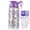 Purple, variant on Lyxbone DIY Diamond Art Water Bottle Kit with Stickers 500ml Customizable Gift for Creators