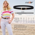 thumbnail image 6 of SUOSDEY Women's Belts Ladies Leather Waist Belt for Jeans Dress 3 Pack, 6 of 6