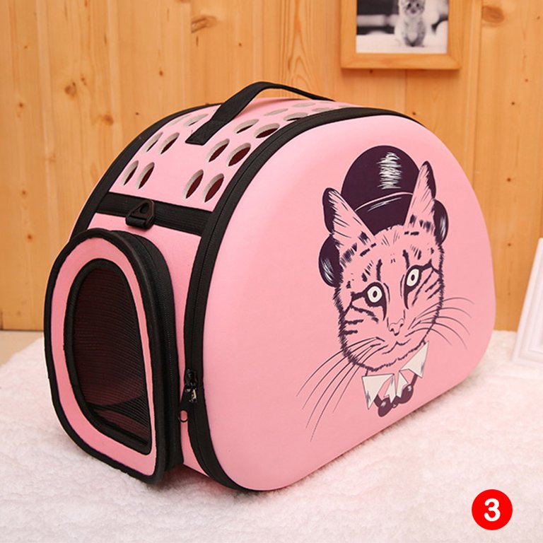 Cshidworld Cat Carrier Airline Approved, Pet Carriers for Cats with Water  Bowl/Front Pocket/Adjustable Shoulder Strap, Collapsible Pet Carrier for